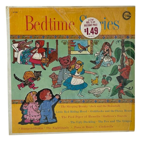 Golden Records Other - Vintage 1960s Golden Records Bedtime Stories LP Album